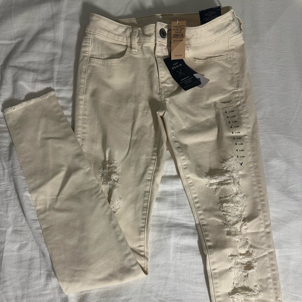 American Eagle Super Stretch Jeggings 4 X-long BRAND NEW WITH TAGS